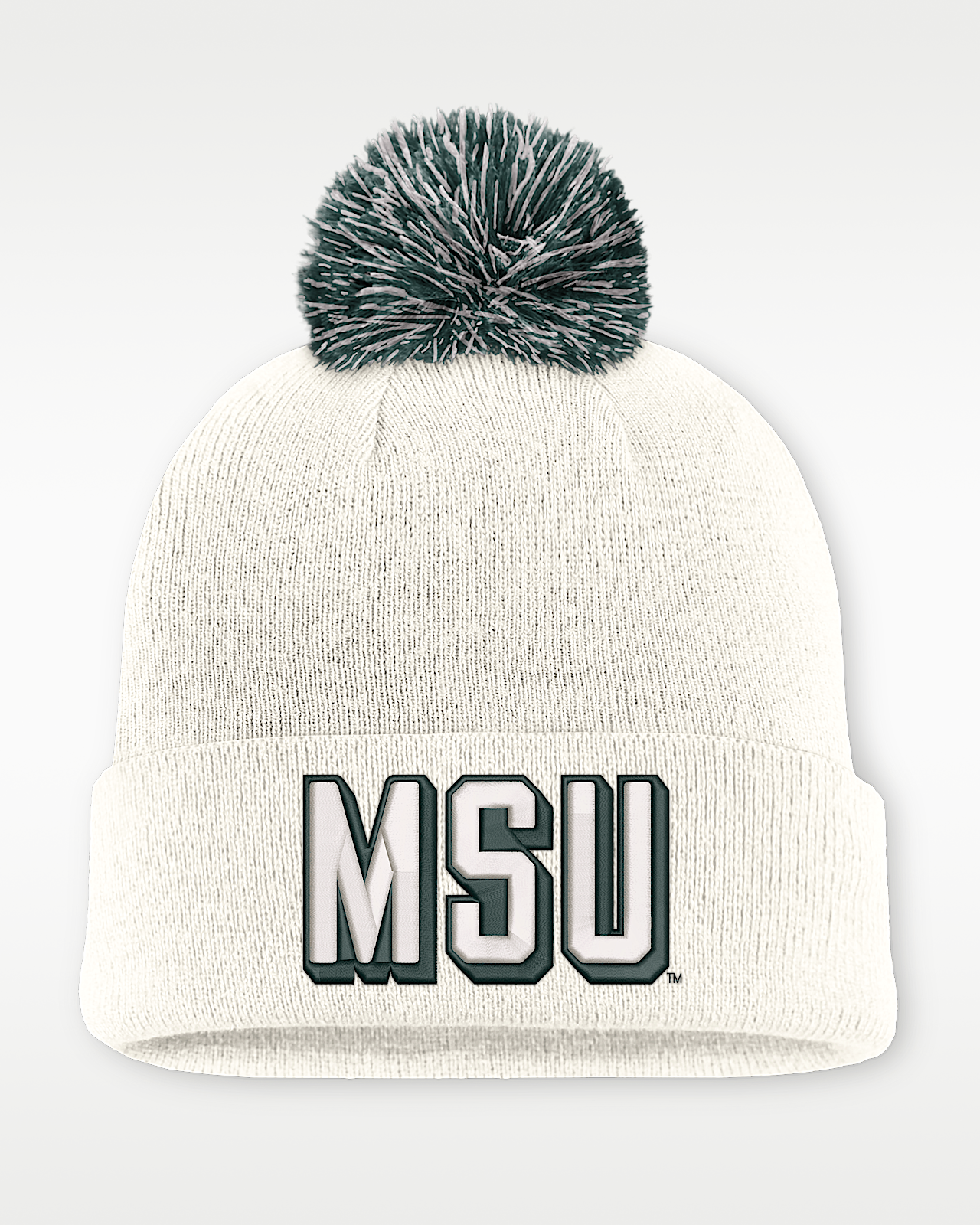 Женские  Michigan State Peak Nike College Cuffed Beanie