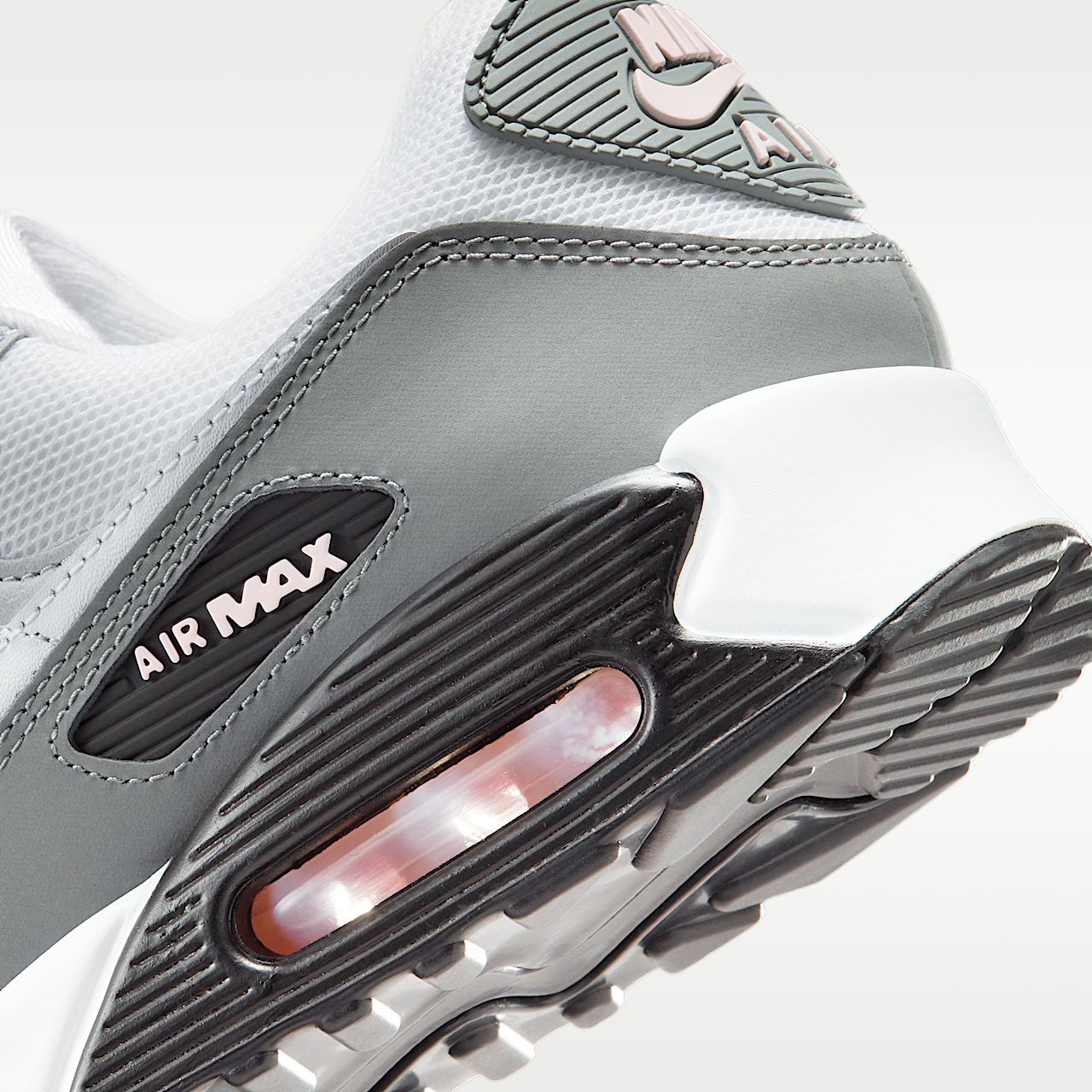 Nike Air Max sneaker Wolf Grey/Pink Foam/Smoke Grey/Wit