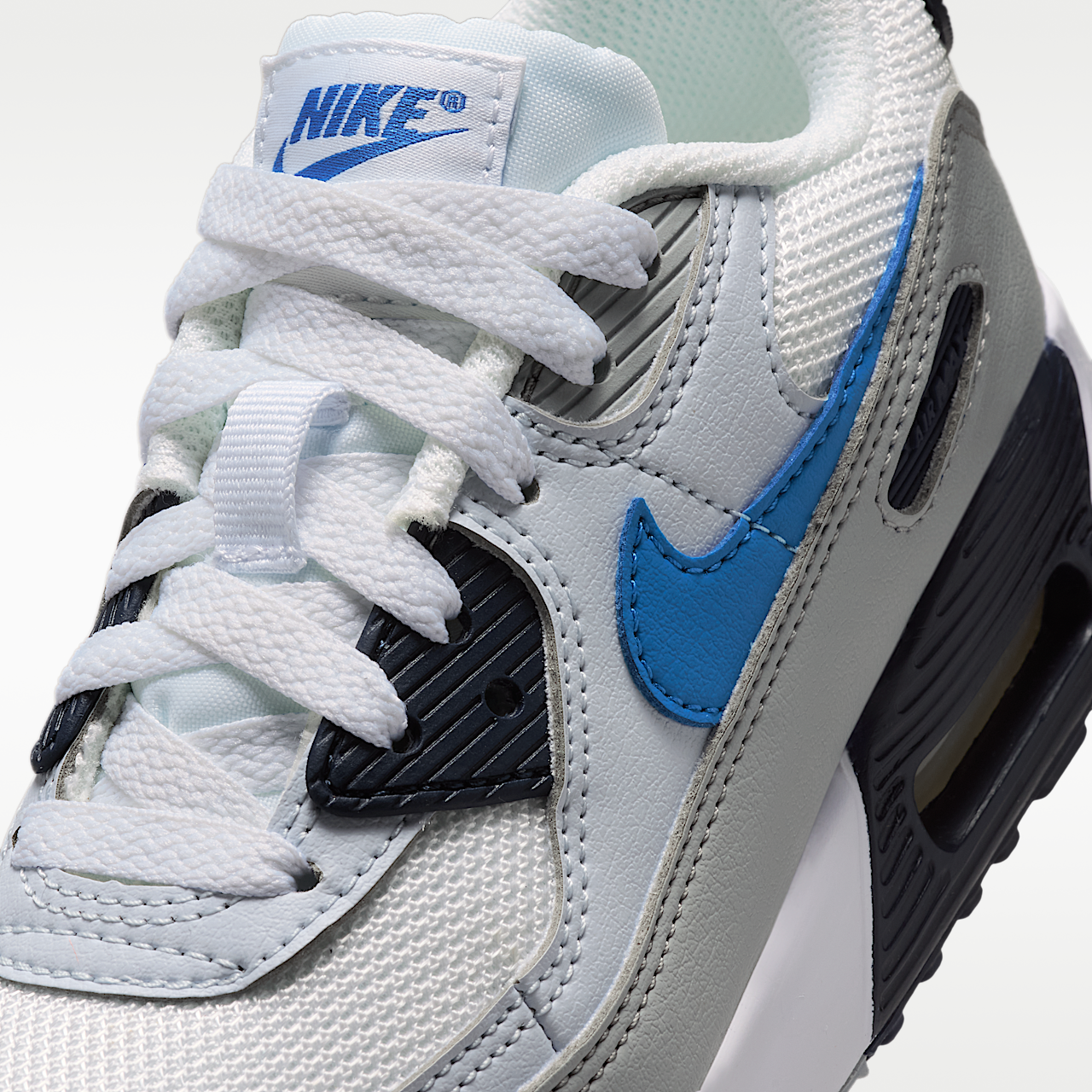 Nike Air Max sneaker Wit/Midnight Navy/Football Grey/Blue Crystal