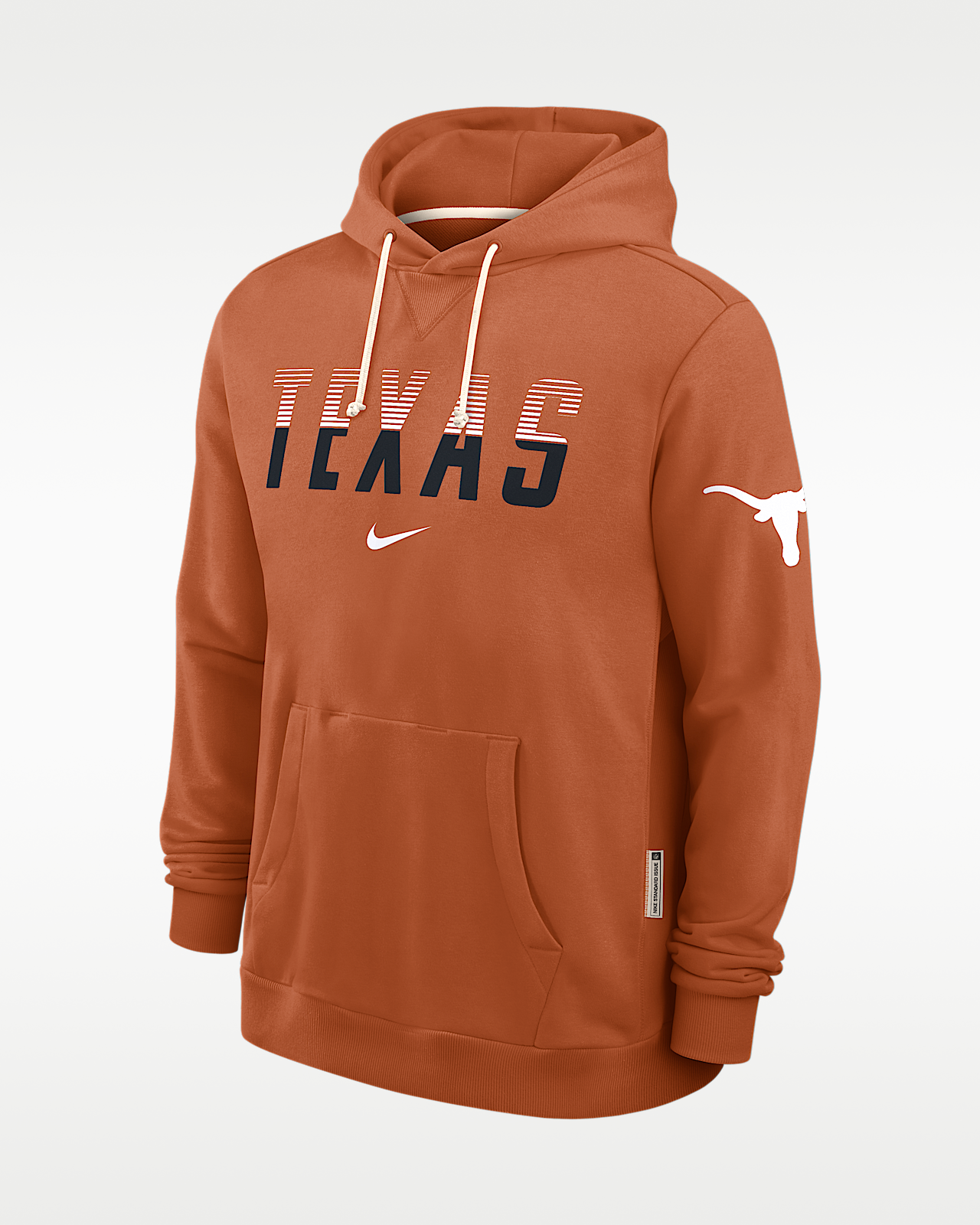 Мужское худи Texas Sideline Standard Issue Nike Dri-FIT College Pullover Hoodie