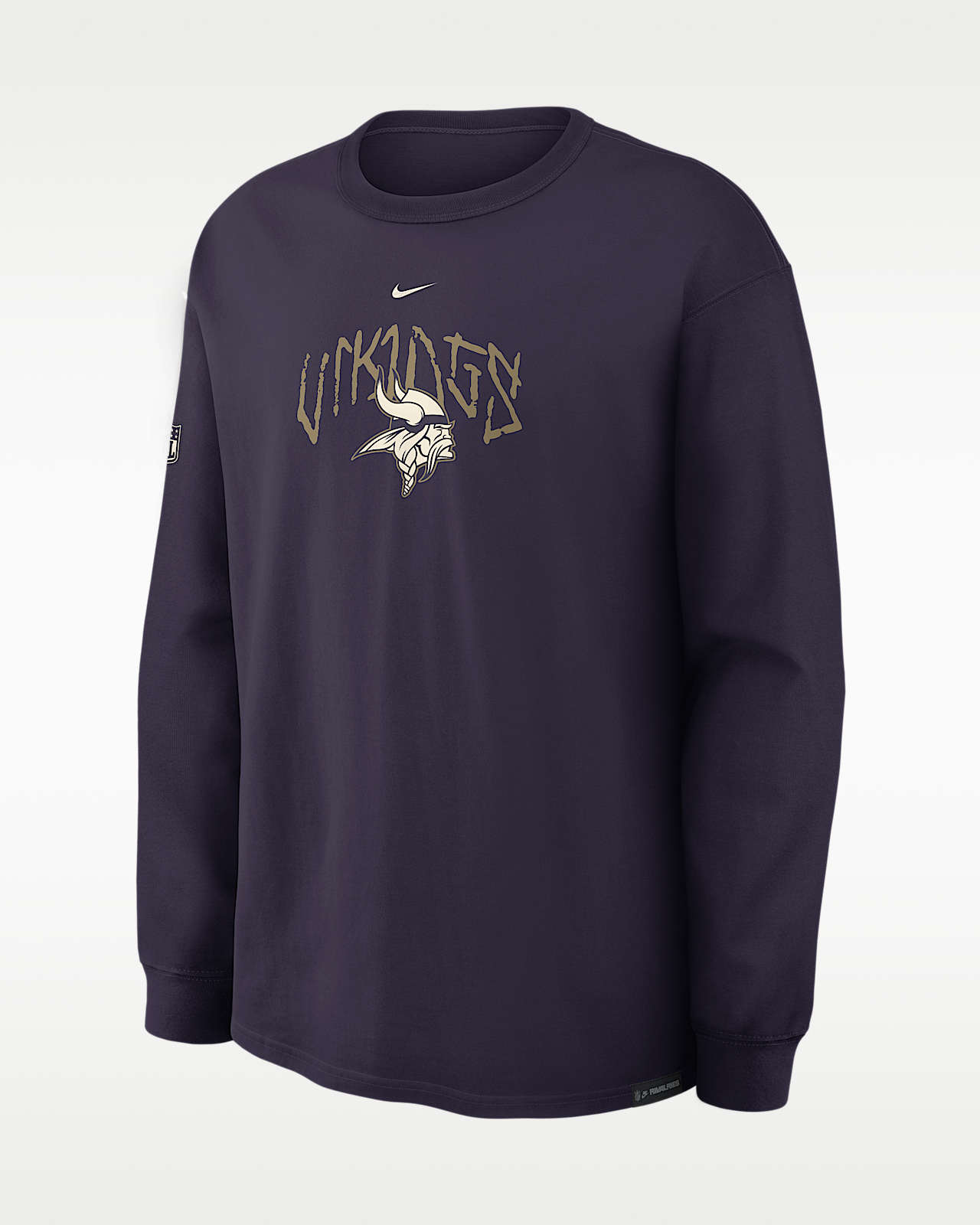 Мужская футболка Minnesota Vikings Rivalries Collection Max90 Nike NFL Long-Sleeve