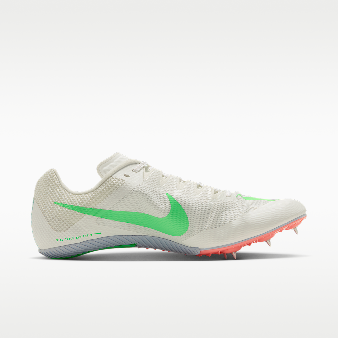 Nike  sneaker Summit White/Atomic Pink/Aluminum/Electro Green
