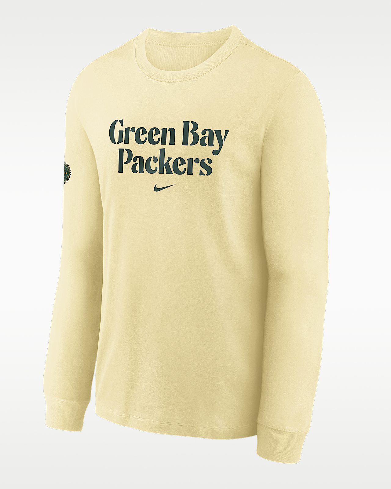Детская футболка Green Bay Packers Rivalries Collection Max90 Big Kids' Nike NFL Long-Sleeve