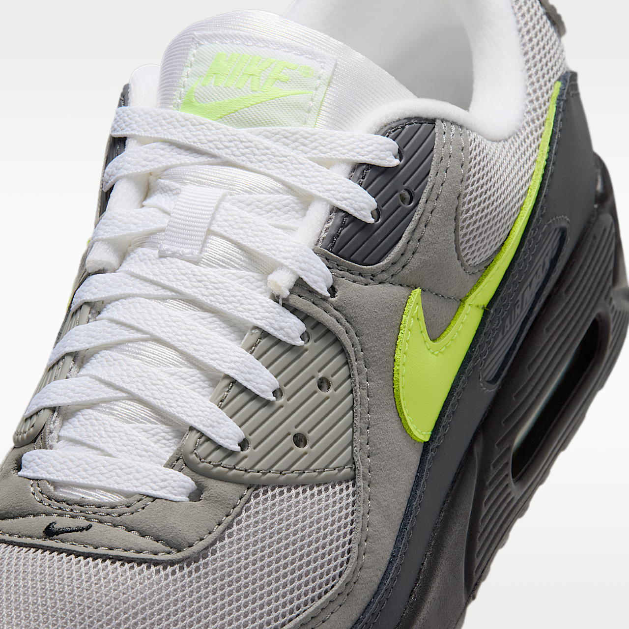 Nike Air Max sneaker Zwart/Anthracite/Light Charcoal/Neon Yellow