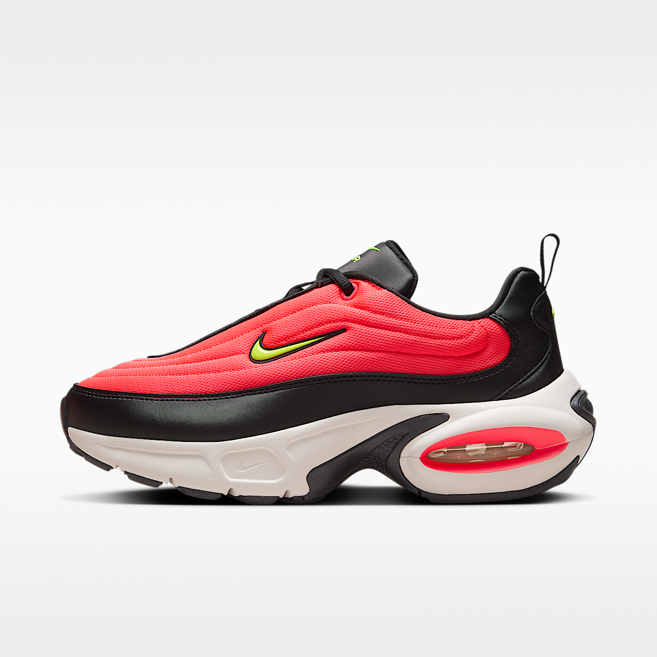 Nike Air Max sneaker Zwart/Hot Punch/Sail/Volt