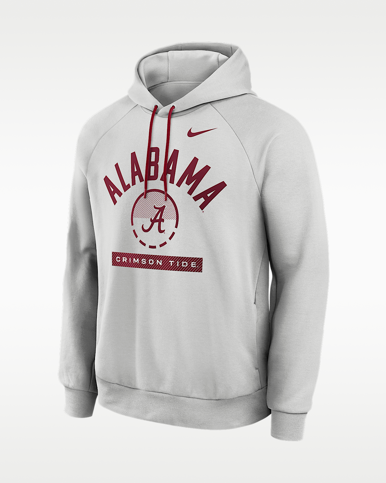 Мужское худи Alabama Courtside Nike Dri-FIT College Pullover Hoodie