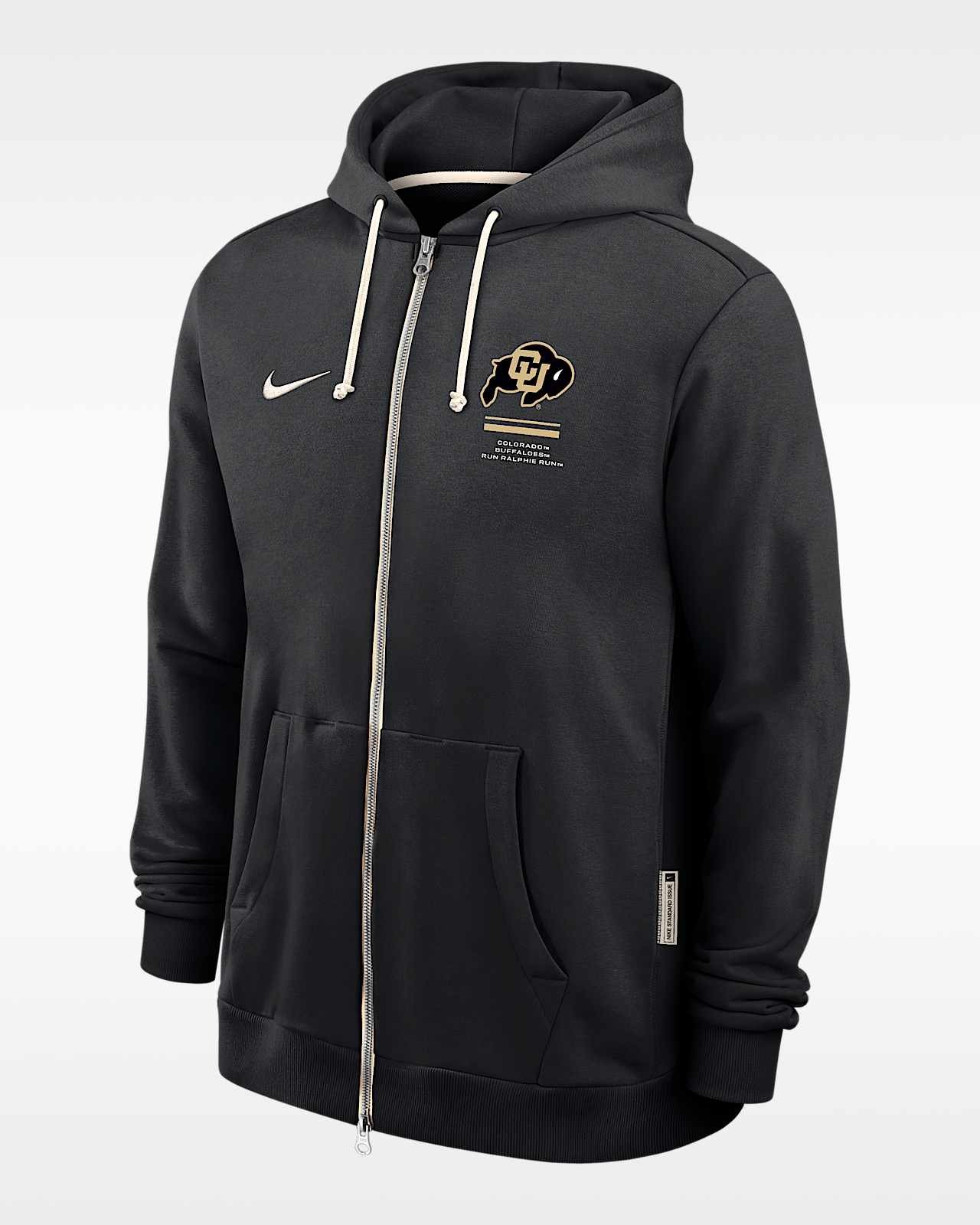 Мужское худи Colorado Sideline Standard Issue Nike Dri-FIT College Full-Zip Hoodie