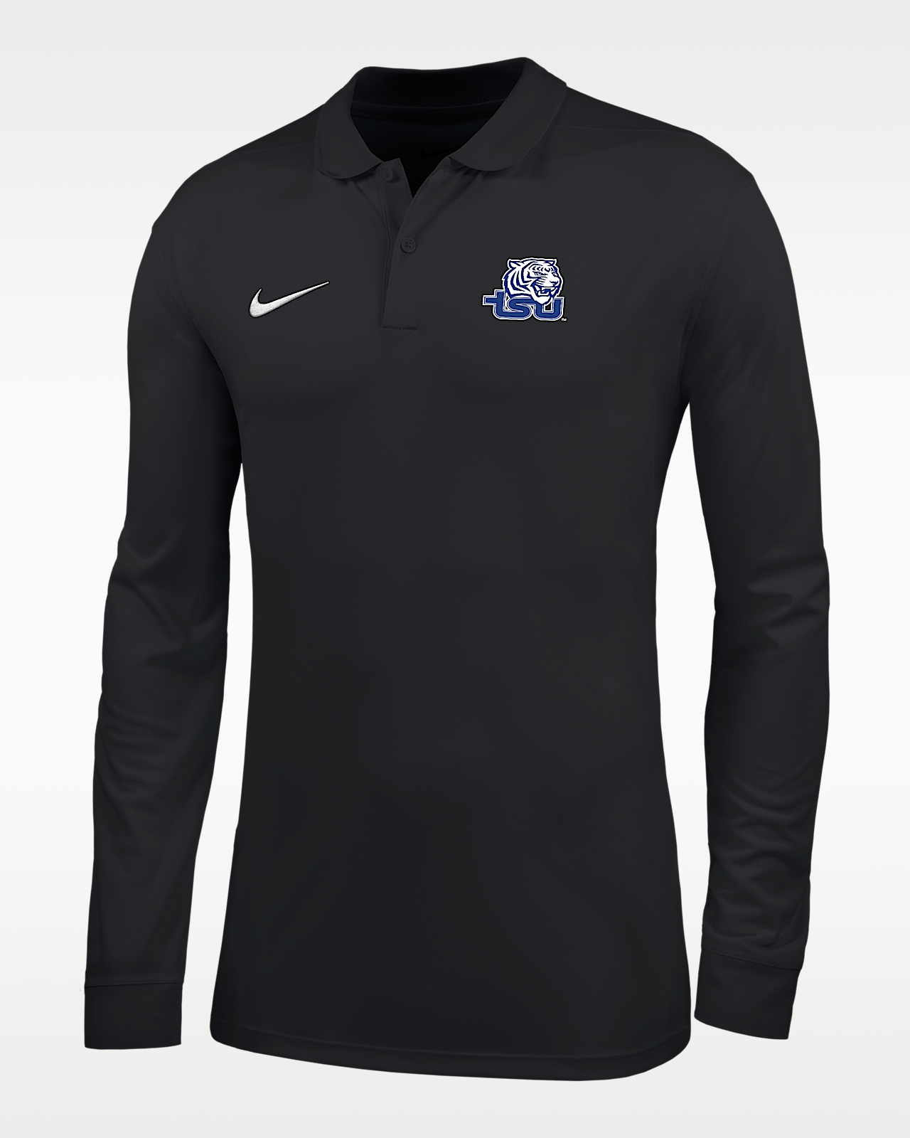 Мужские  Nike College (Tennessee State University) Dri-FIT Long-Sleeve Polo