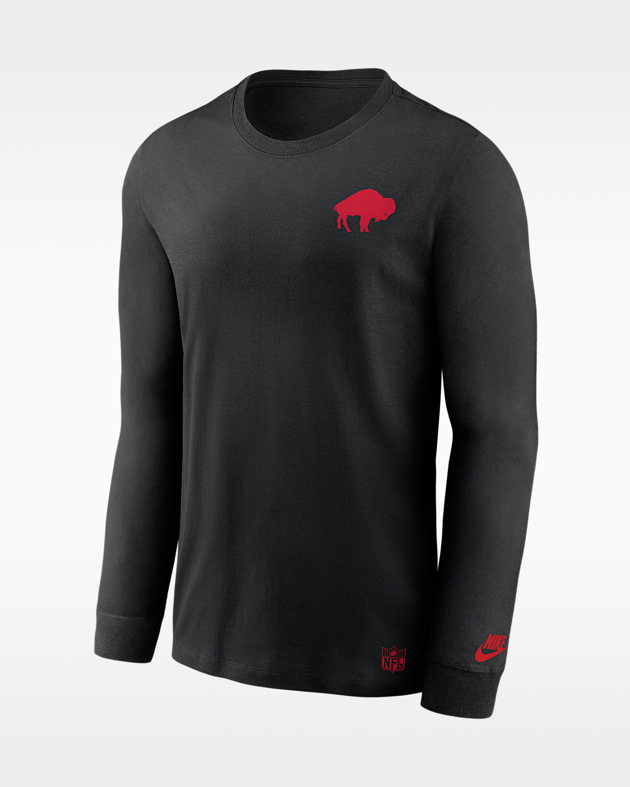 Мужская футболка Buffalo Bills Double Rewind Nike Dri-FIT NFL Long-Sleeve