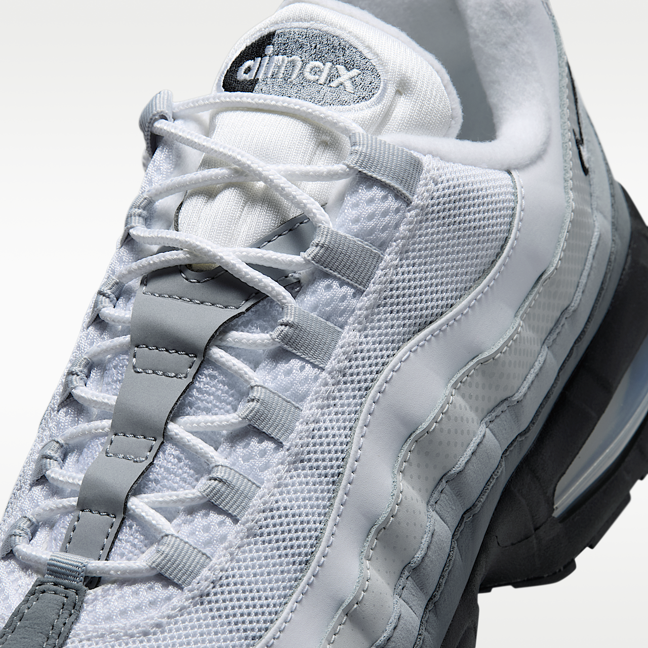Nike Air Max sneaker Zwart/Pure Platinum/Wolf Grey/Wit