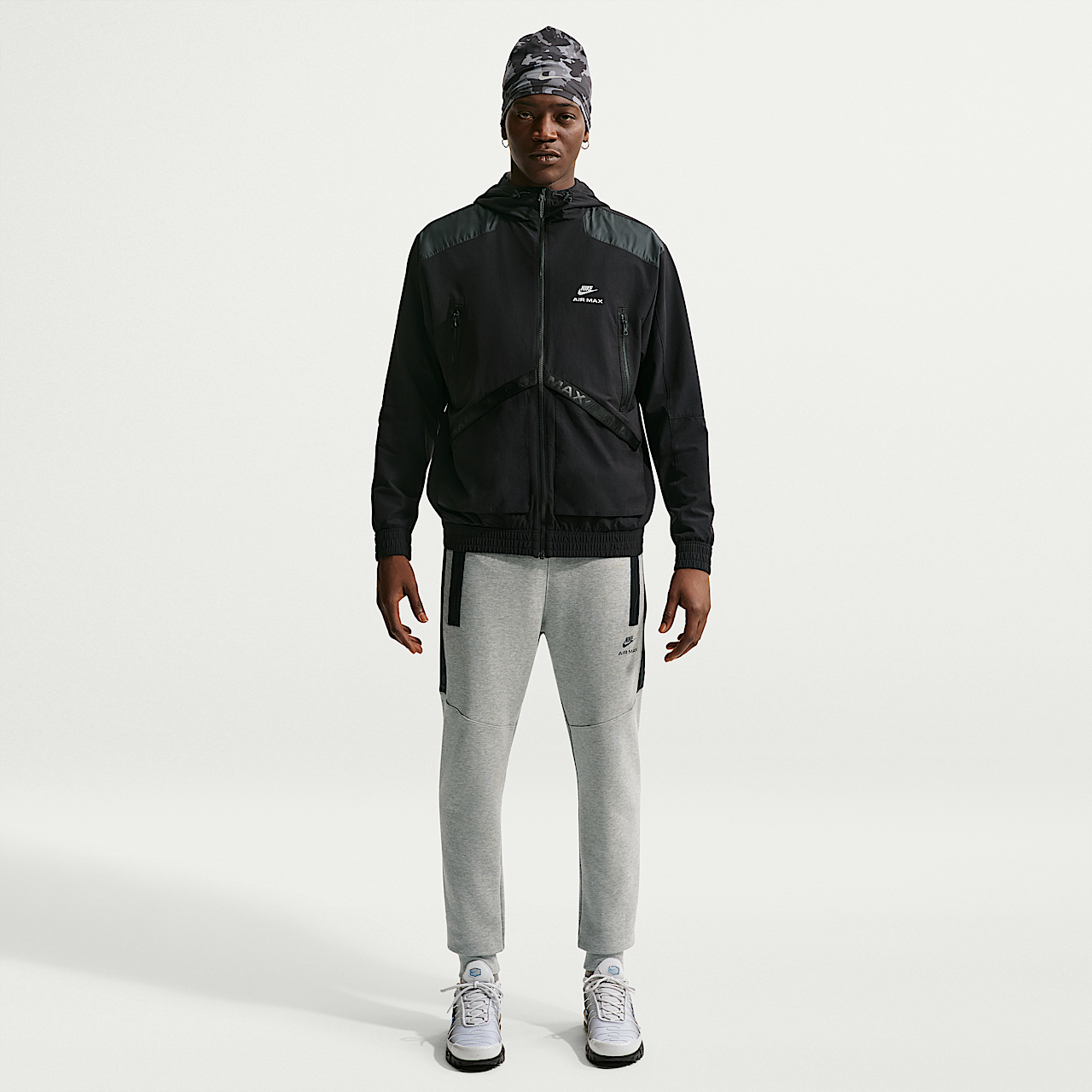 Nike Air Max sneaker Dark Grey Heather/Anthracite/Wit