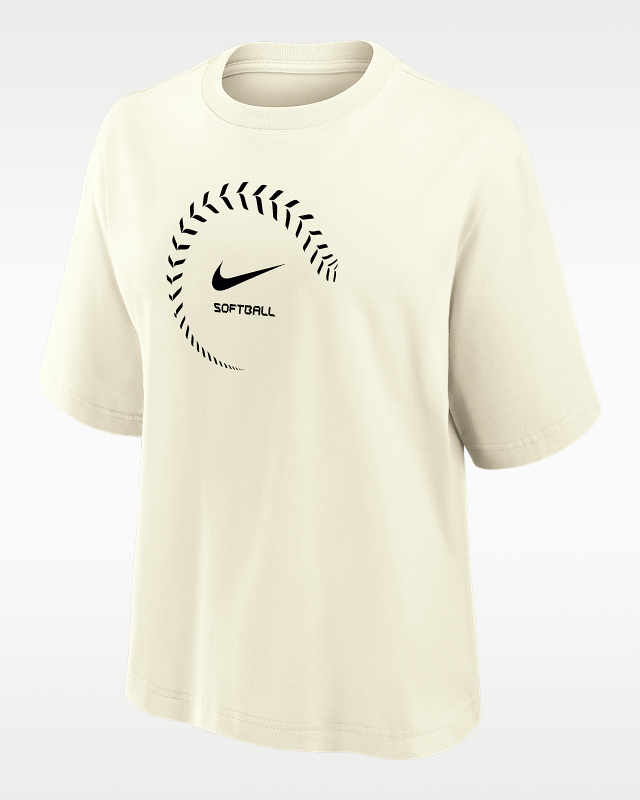 Женская футболка Nike Swoosh Softball Boxy