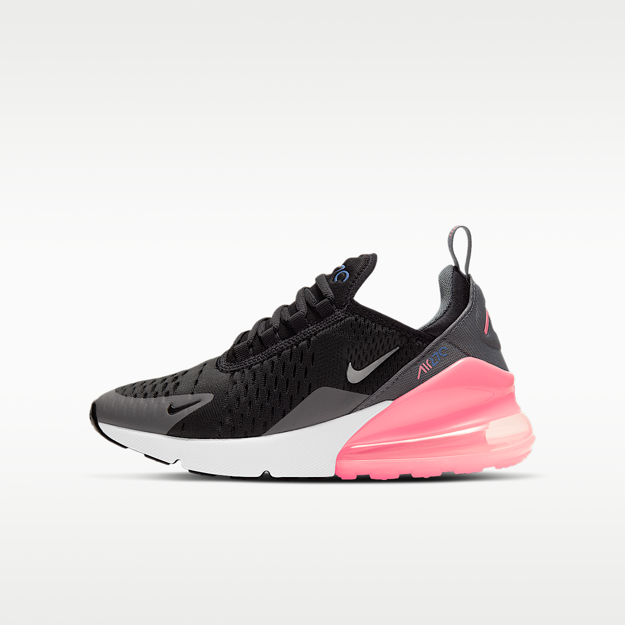 Nike Air Max sneaker Zwart/Smoke Grey/Sunset Pulse/Metallic Silver