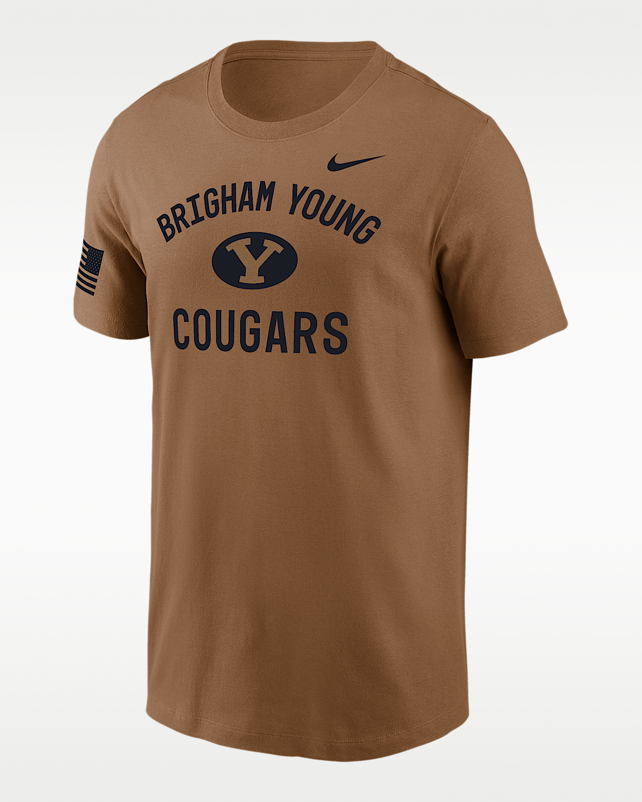 Мужская футболка BYU Cougars Nike Dri-FIT College