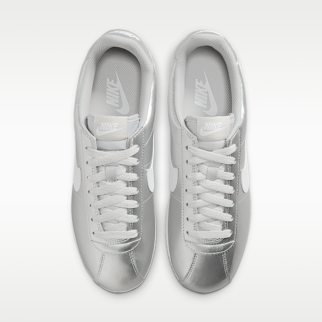 Nike Cortez sneaker Metallic Silver/Grey Fog/Wit
