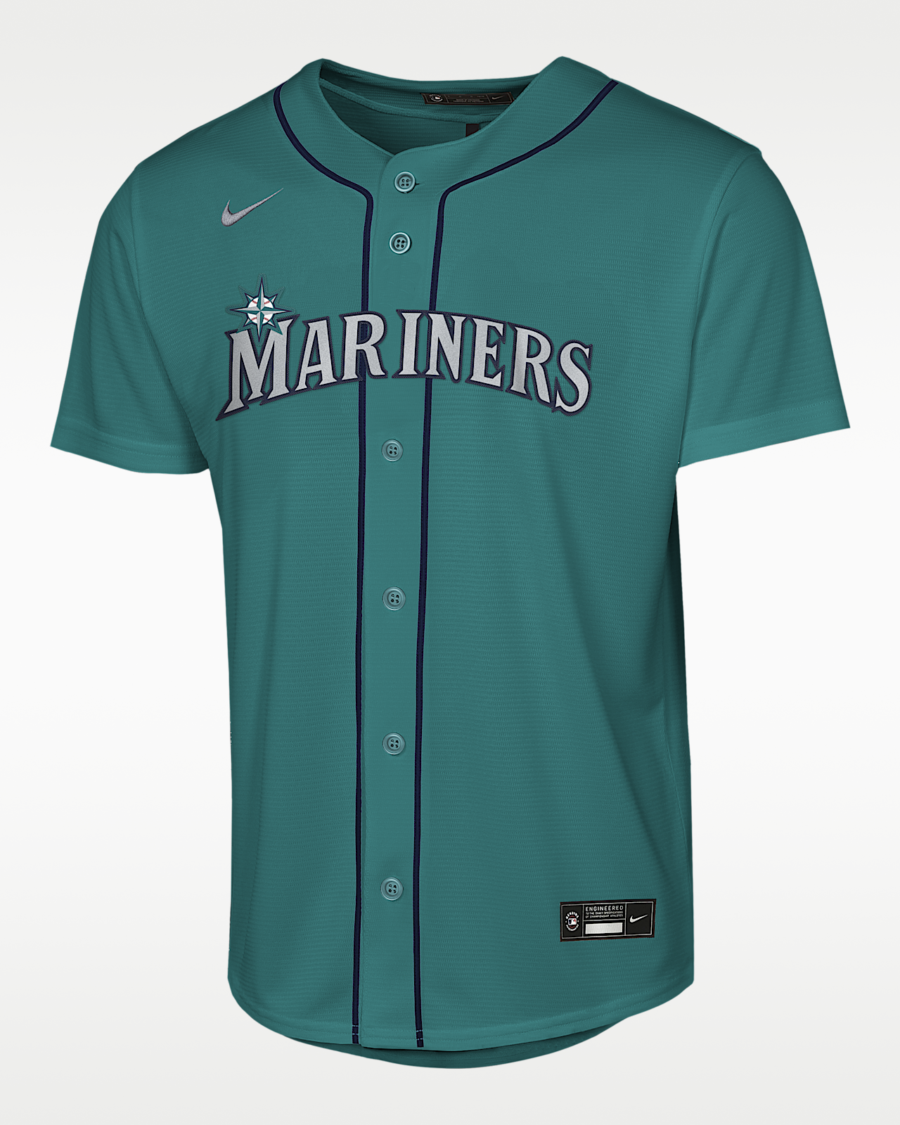 Детские джерси Cal Raleigh Seattle Mariners Big Kids' Nike MLB Replica Jersey