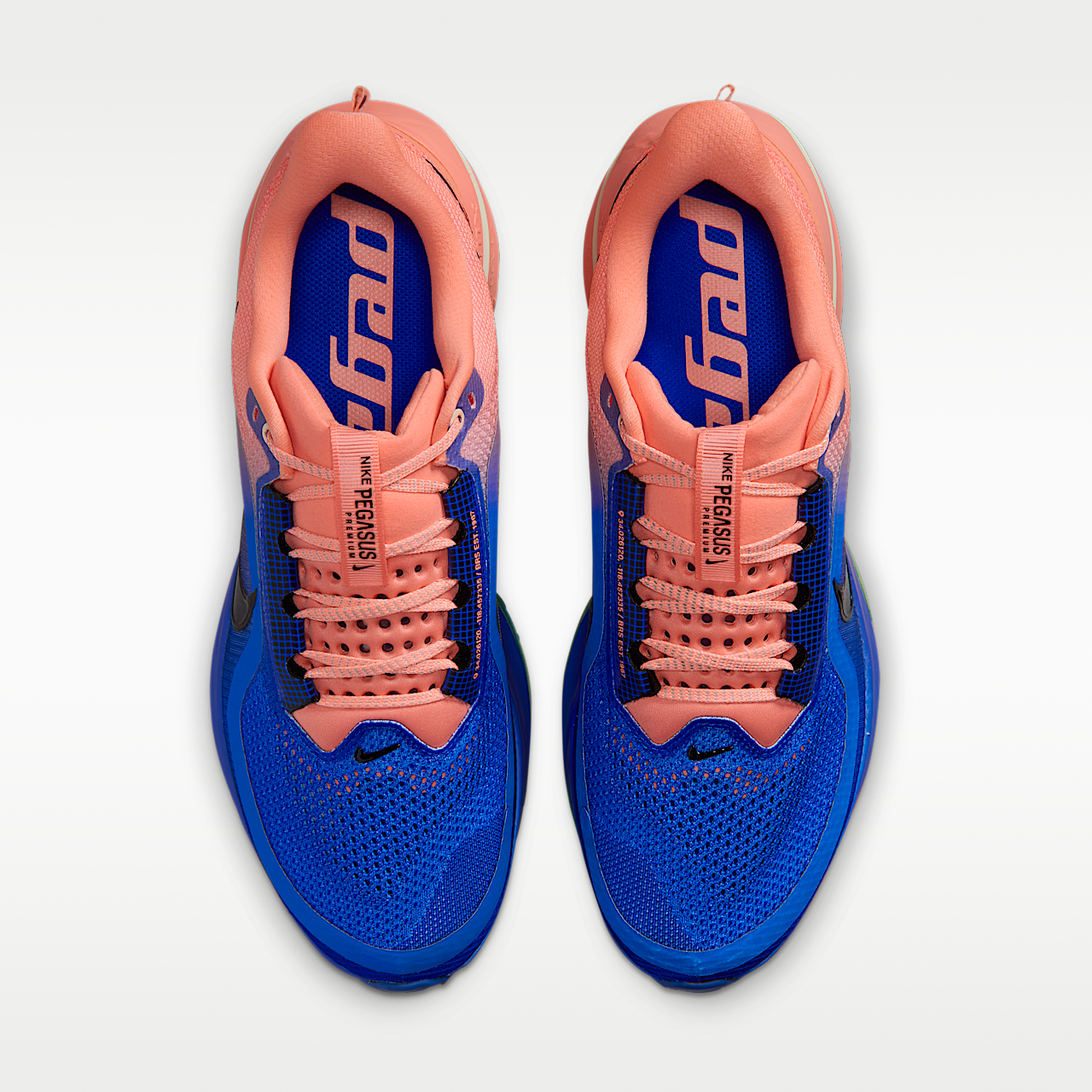 Nike Pegasus sneaker Racer Blue/Atomic Pink/Volt Tint/Zwart