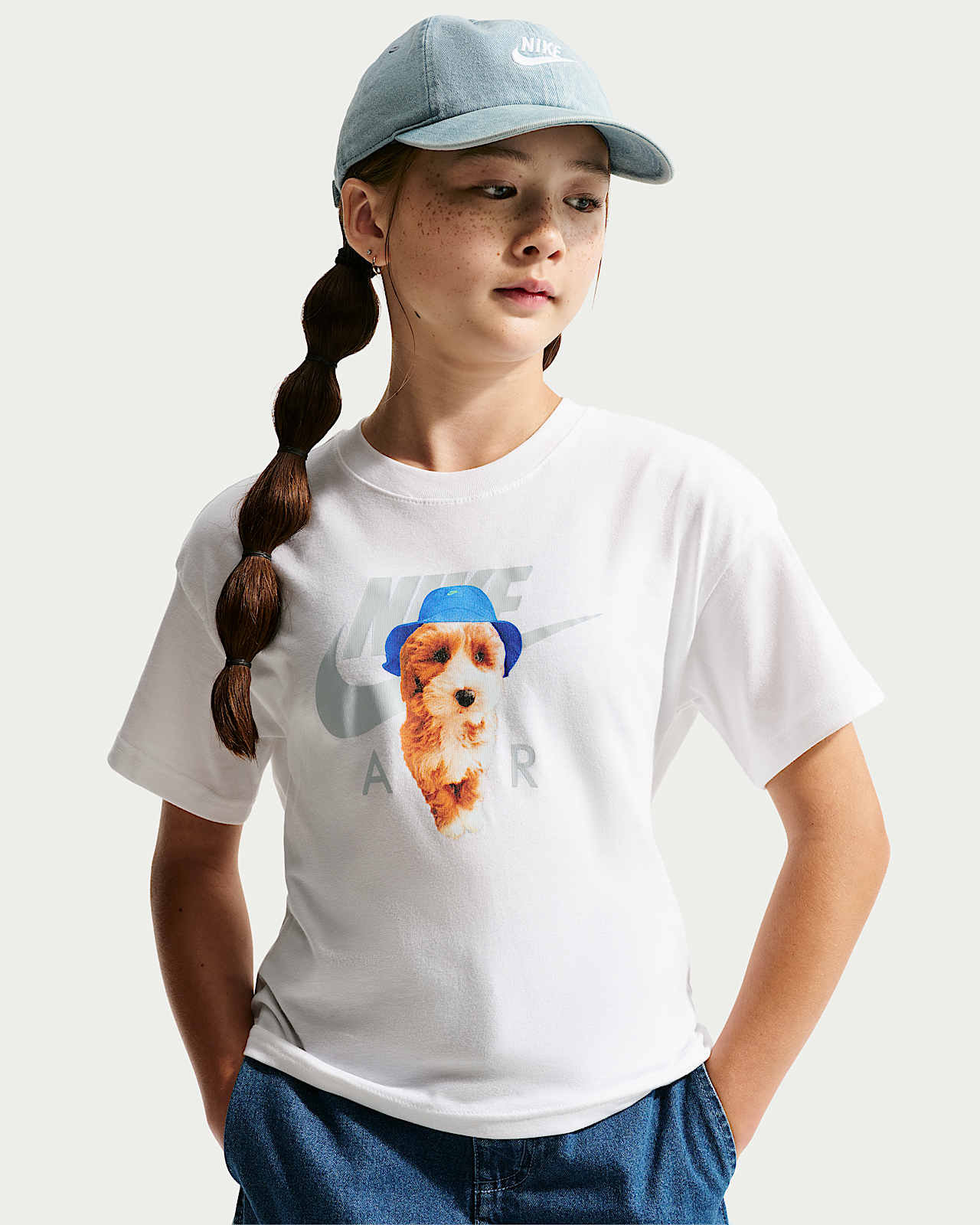 Детская футболка Nike Sportswear Big Kids' (Girls') Boxy