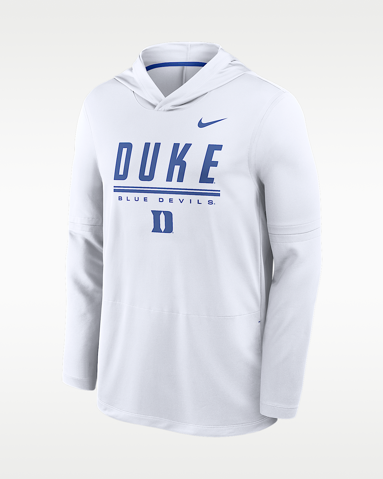 Мужские  Duke Sideline Nike Dri-FIT College Long-Sleeve Hooded Top