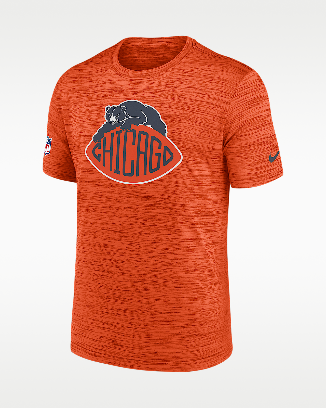 Мужская футболка Chicago Bears Rivalries Collection Sideline Velocity Nike Dri-FIT NFL