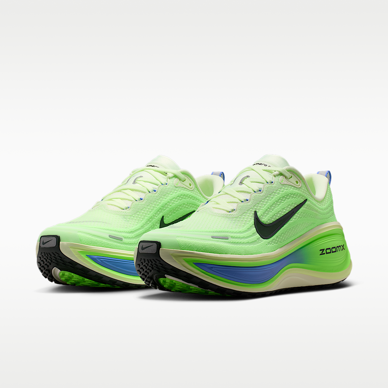 Nike Vomero sneaker Volt Tint/Lime Blast/Sapphire/Black Spruce