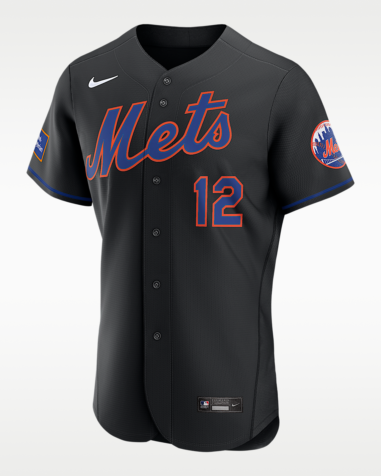 Мужские джерси Francisco Lindor New York Mets Nike MLB Authentic Jersey