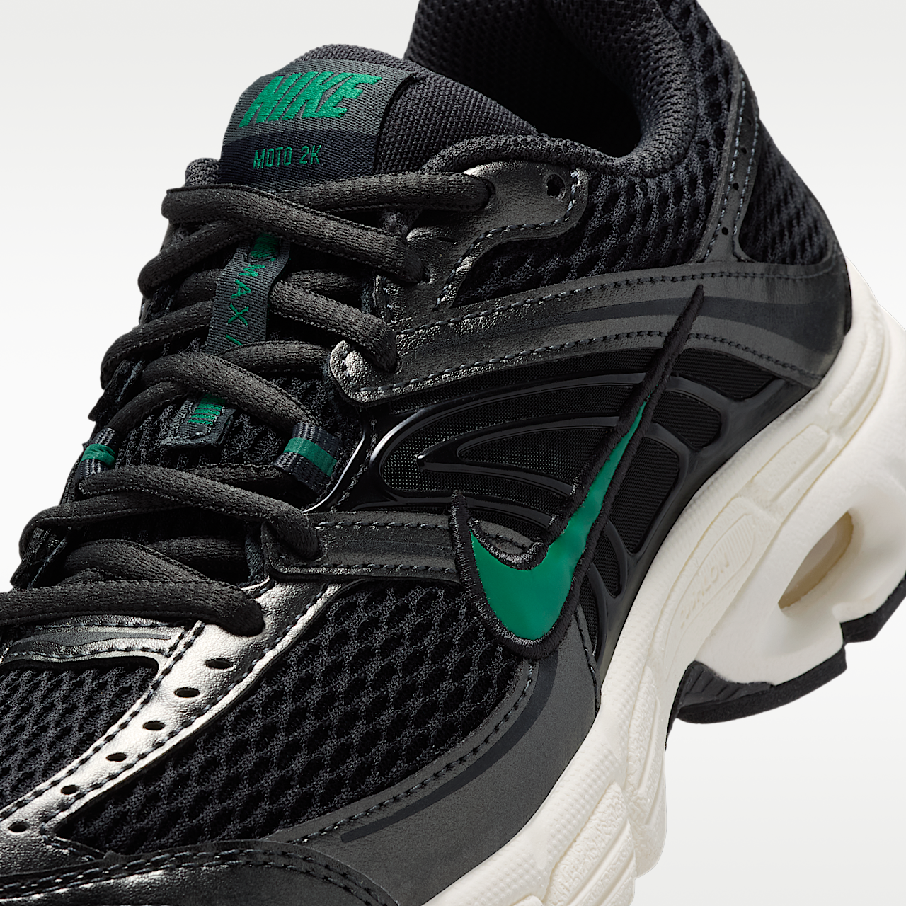 Nike Air Max sneaker Anthracite/Zwart/Sail/Malachite