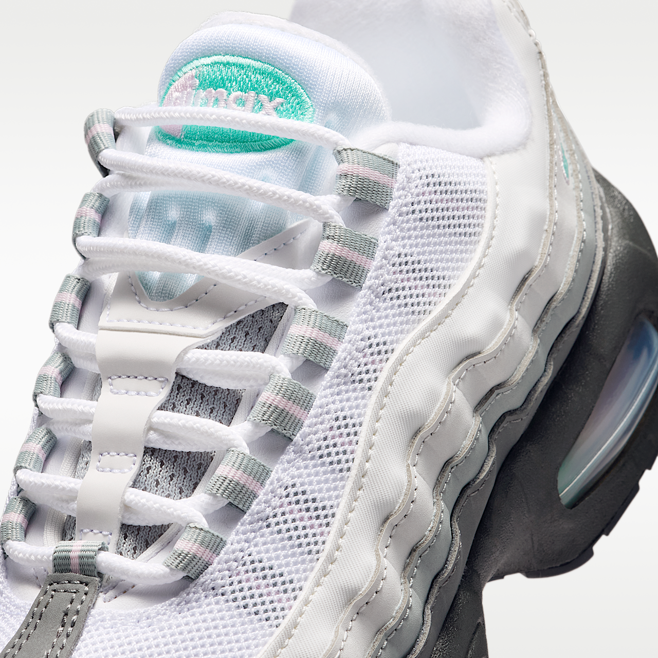 Nike Air Max sneaker Anthracite/Hyper Turquoise/Wit/Pink Foam