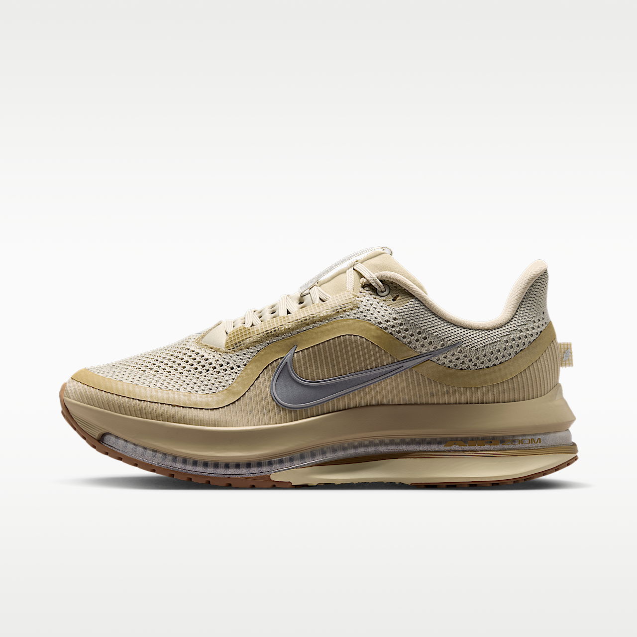 Nike Pegasus sneaker Desert Khaki/Light Khaki/Filbert/Metallic Silver