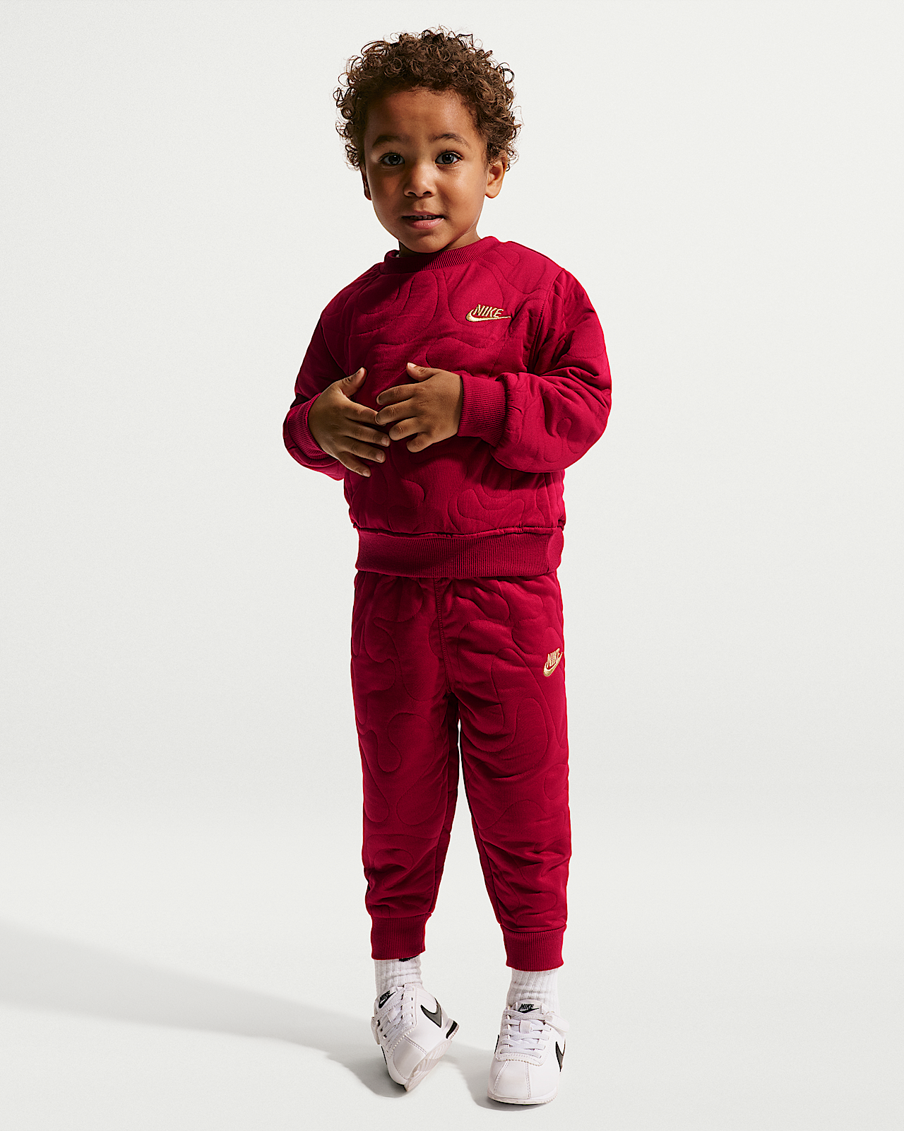 Детские  Nike Sportswear Toddler Frost Futura 2-Piece Crew Set