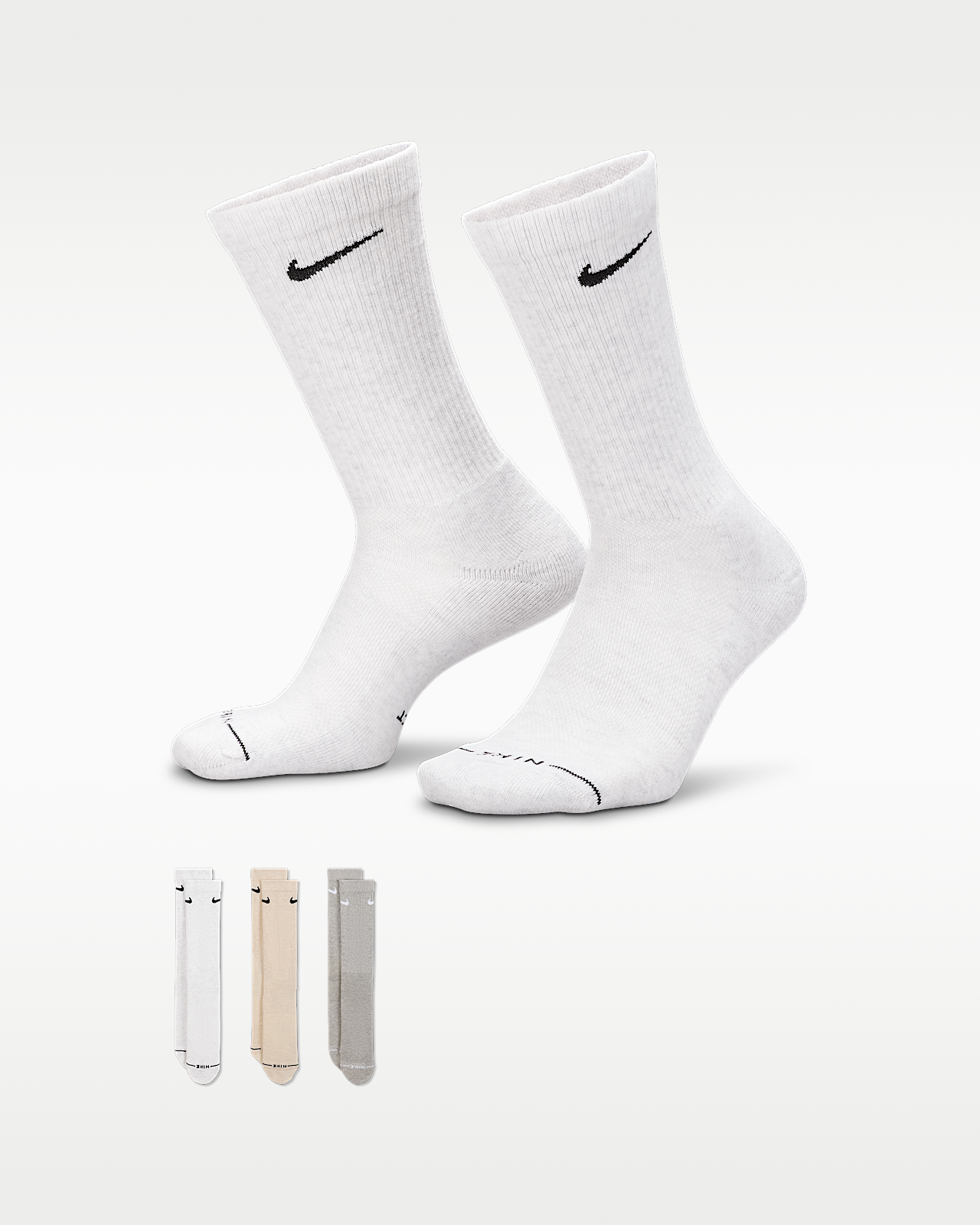 Unisex носки Nike Everyday Elevated Crew Socks (3 Pairs)