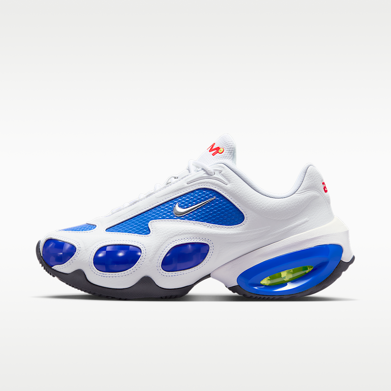 Nike Air Max sneaker Wit/Racer Blue/Light Racer Blue/Metallic Silver