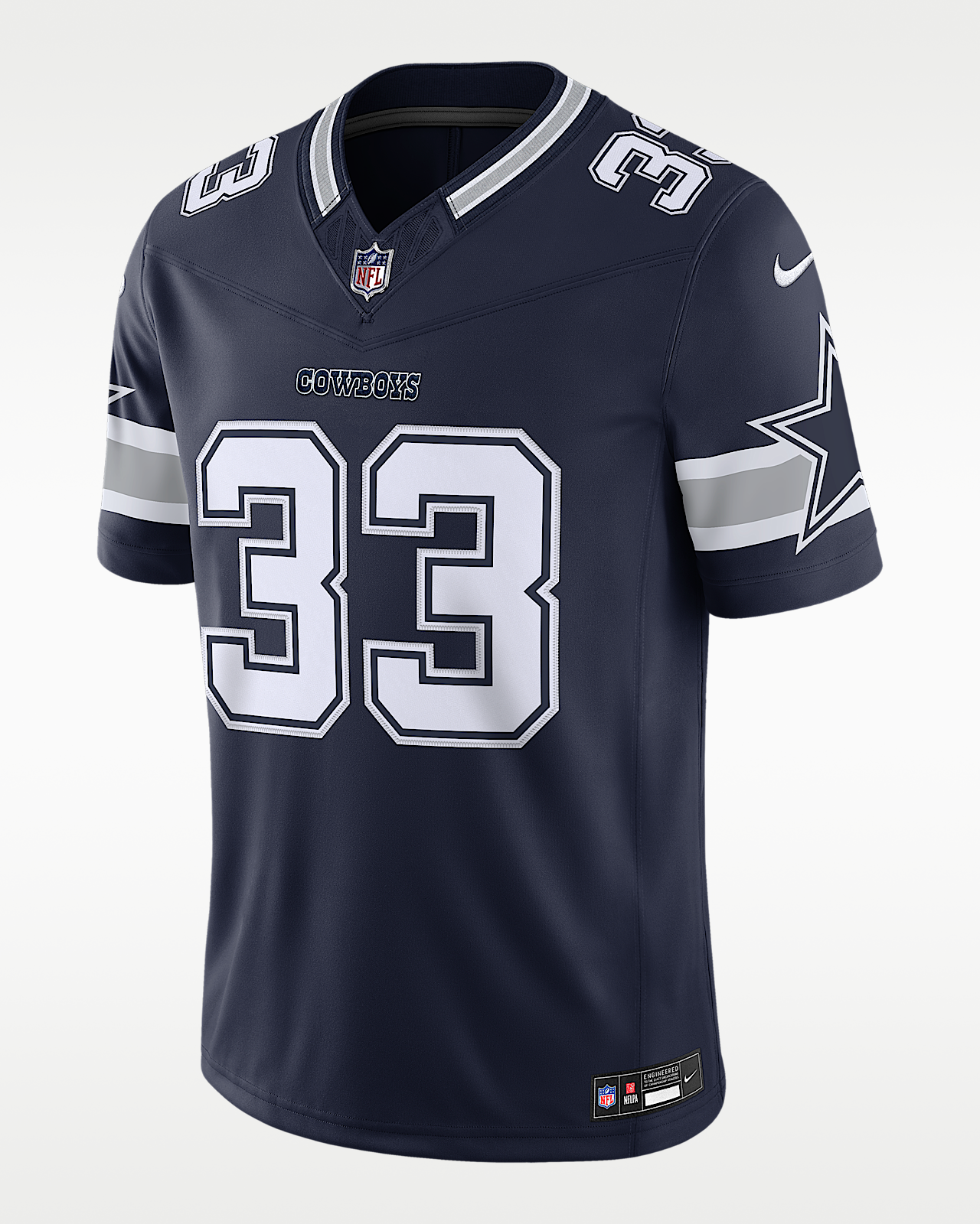 Мужские джерси Javonte Williams Dallas Cowboys Nike Dri-FIT NFL Limited Jersey