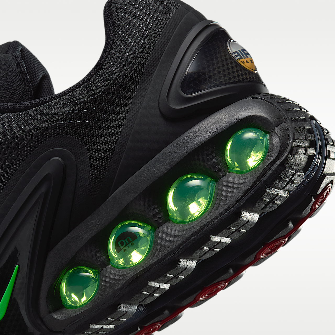 Nike Air Max DN sneaker Zwart/Zwart/Anthracite/Green Strike
