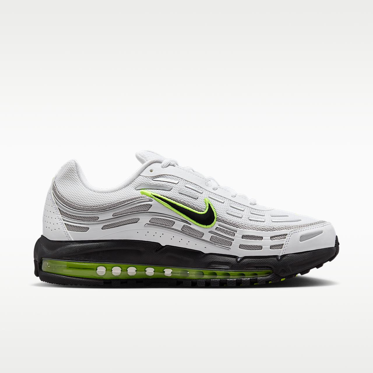 Nike Air Max sneaker Wit/Neon Yellow/Pearl Grey/Zwart