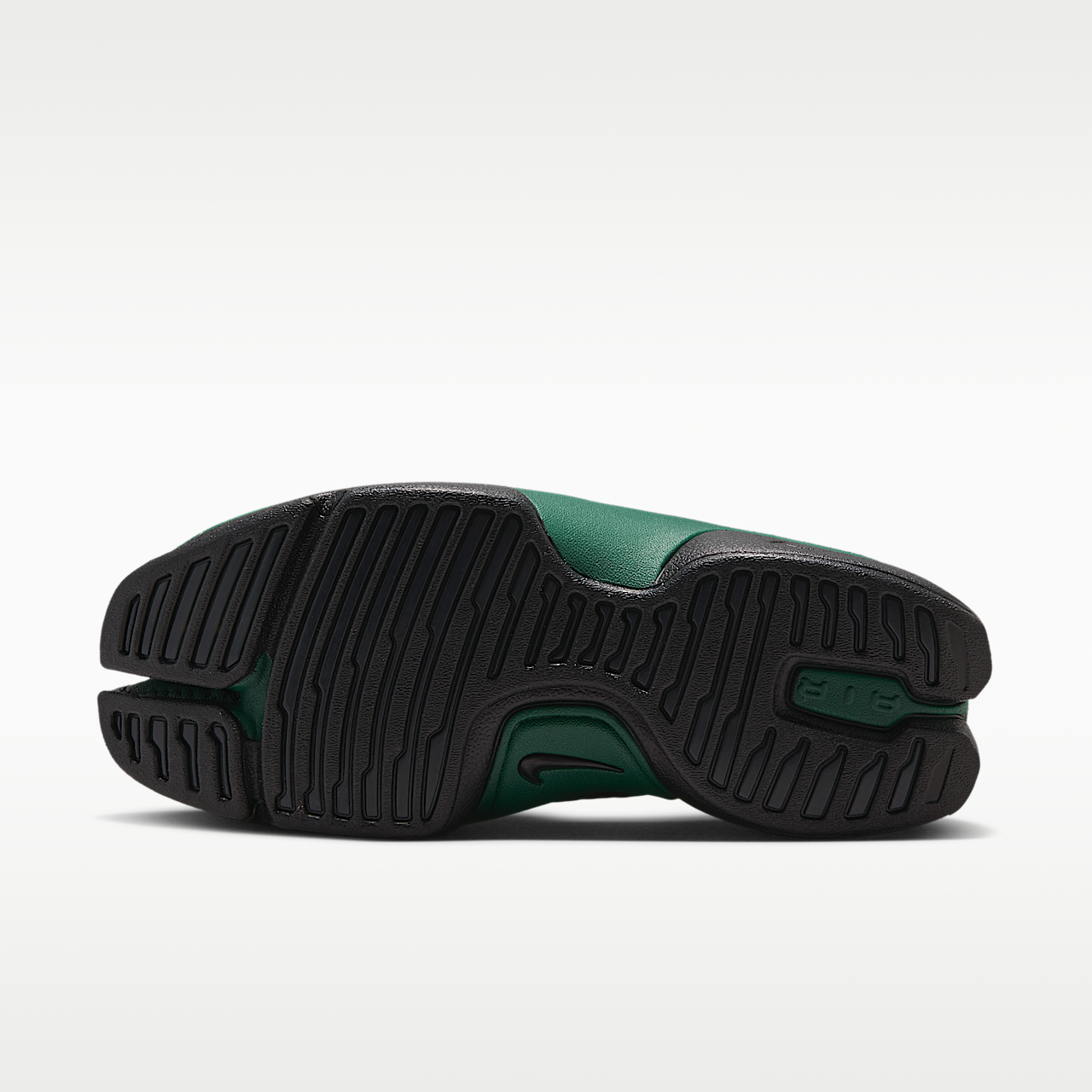 Nike  sneaker Zwart/Team Dark Green/Fire Red