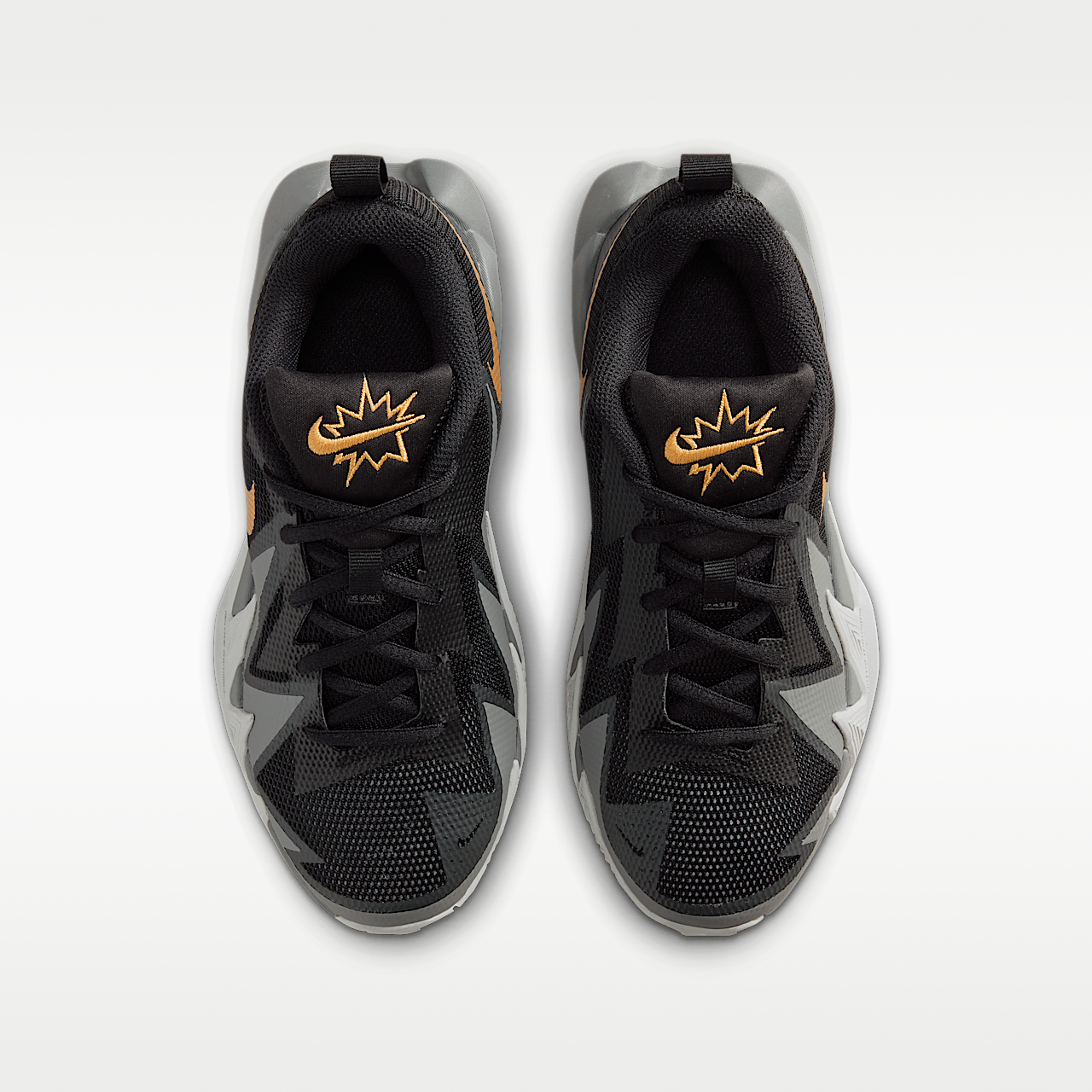 Nike  sneaker Zwart/Wolf Grey/Smoke Grey/Metallic Gold