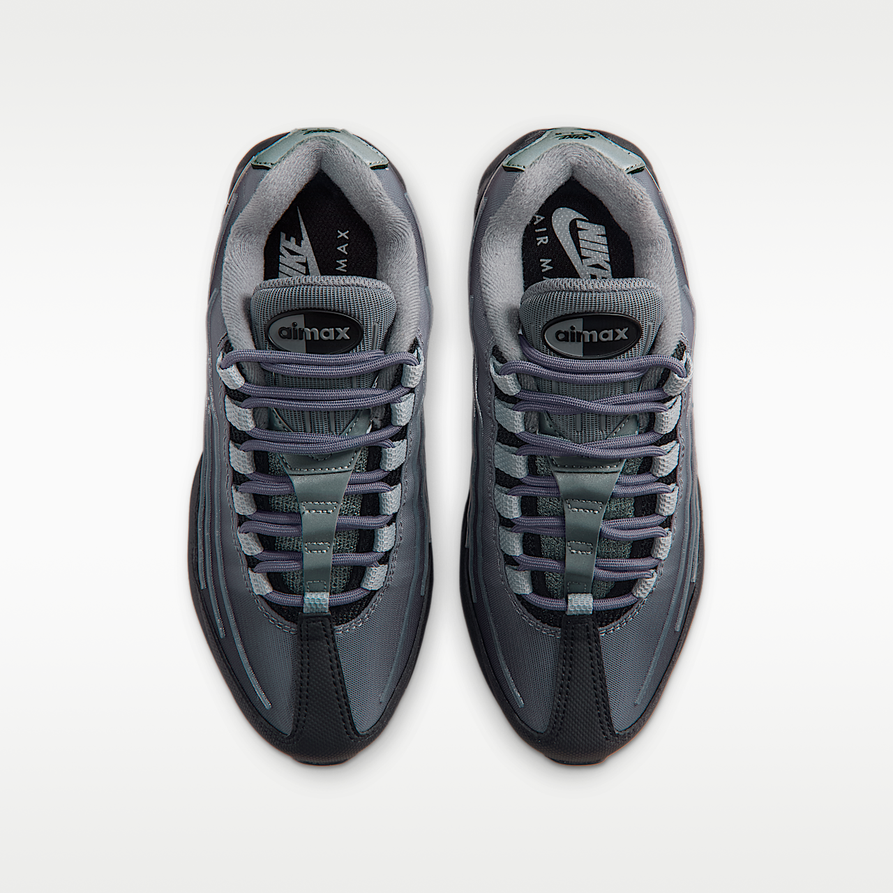 Nike Air Max sneaker Zwart/Smoke Grey/Metallic Silver/Wolf Grey