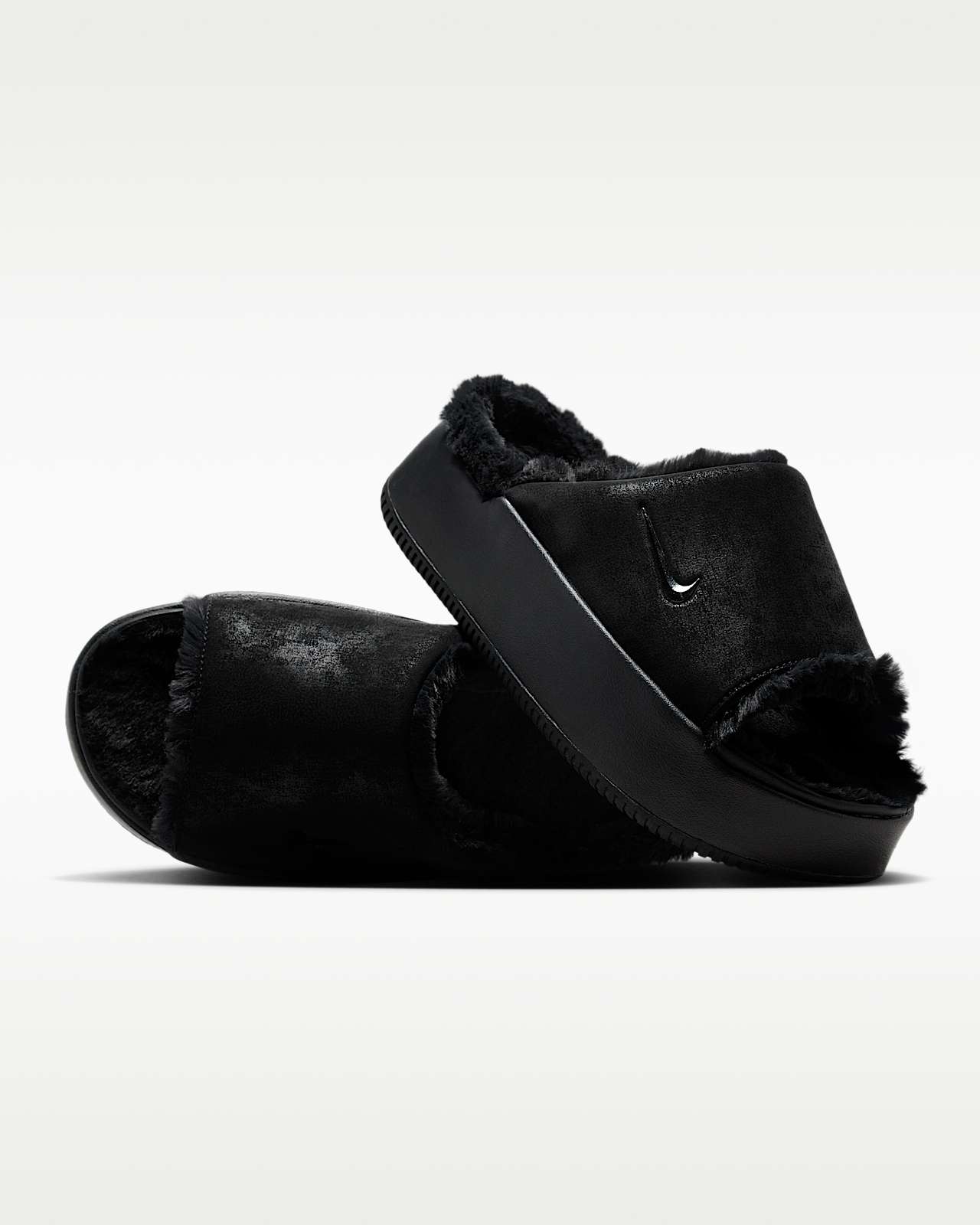 Unisex  Nike Calm Elevation Fur Slides