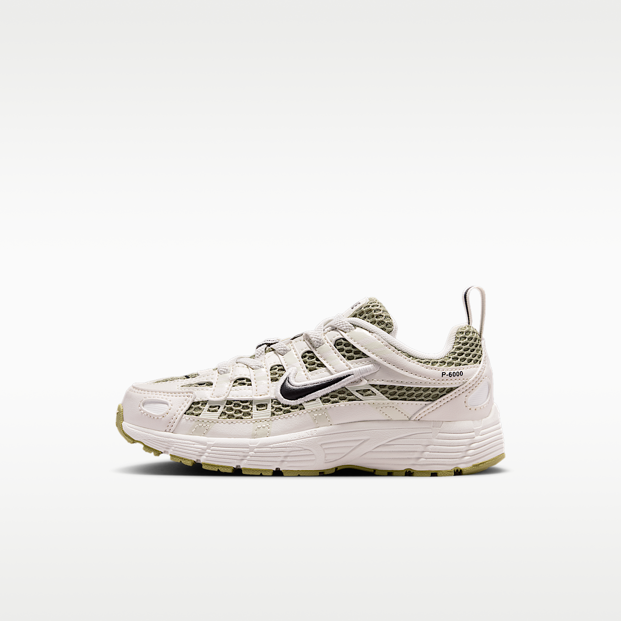 Nike P-6000 sneaker Neutral Olive/Sail/Phantom/Zwart
