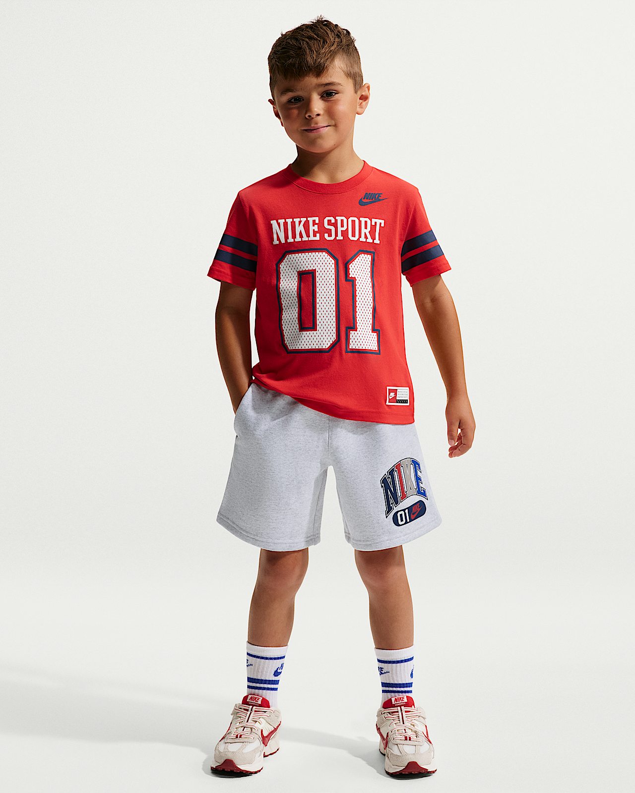 Детские шорты Nike Sportswear Little Kids' Multisport Fleece Shorts