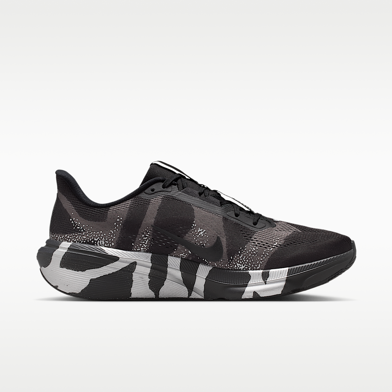 Nike Pegasus sneaker Zwart/Medium Ash/Metallic Silver/Zwart