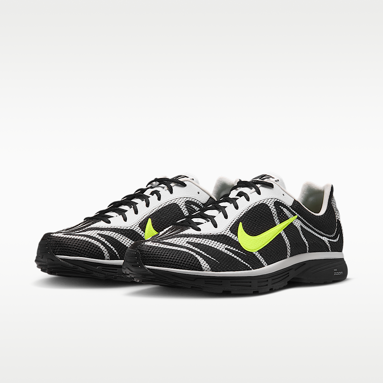 Nike  sneaker Zwart/Summit White/Volt