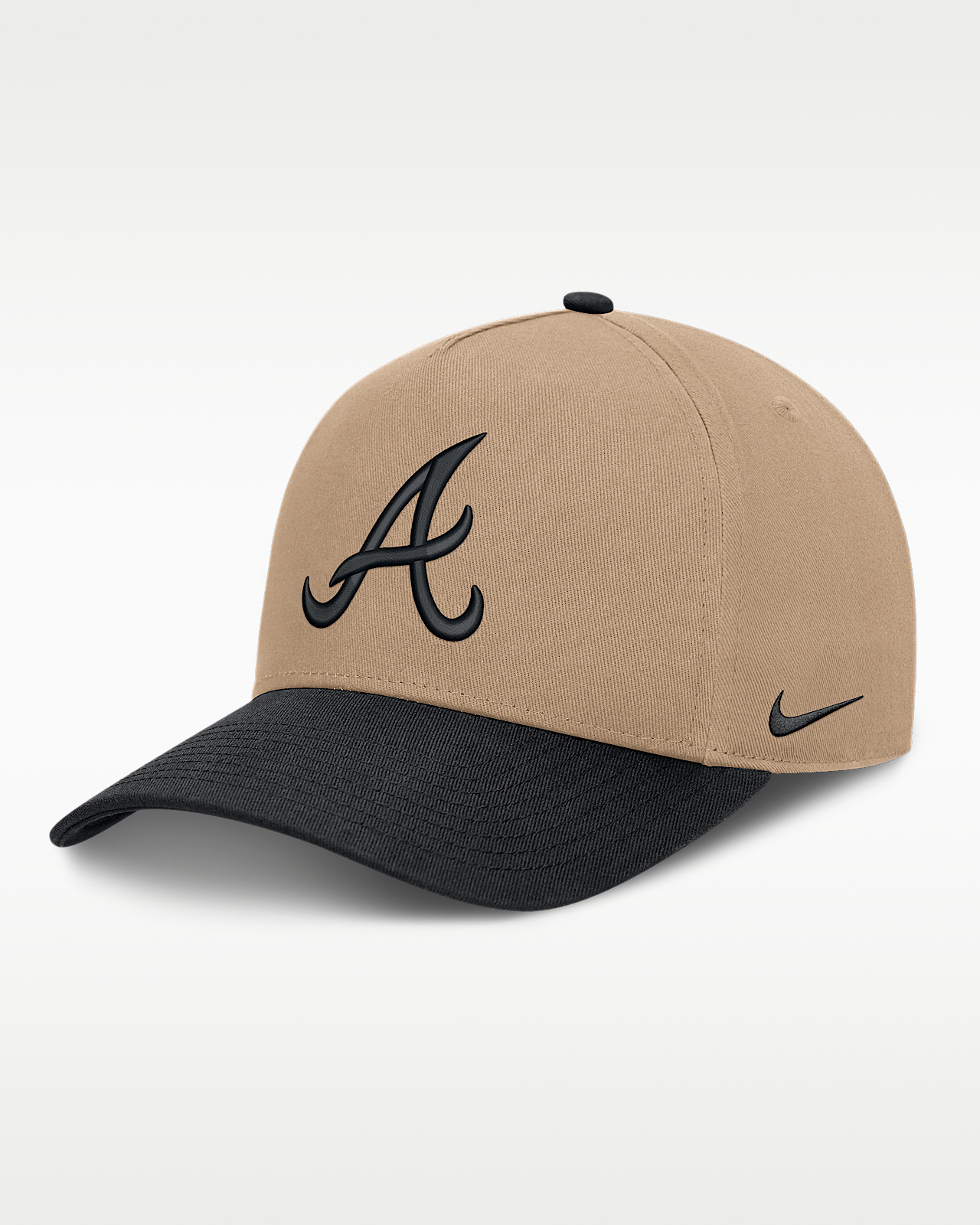 Мужские  Atlanta Braves Rise Nike MLB A-Frame Trucker Adjustable Hat