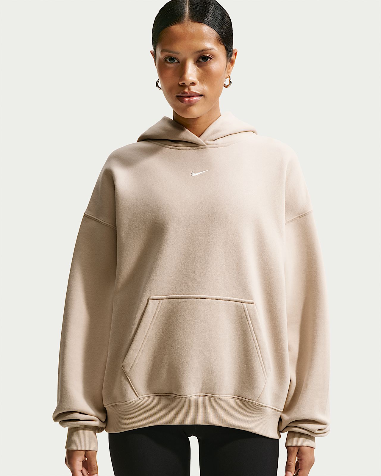 Женское худи Nike Studio Fleece Medium Weight Oversized Pullover Hoodie