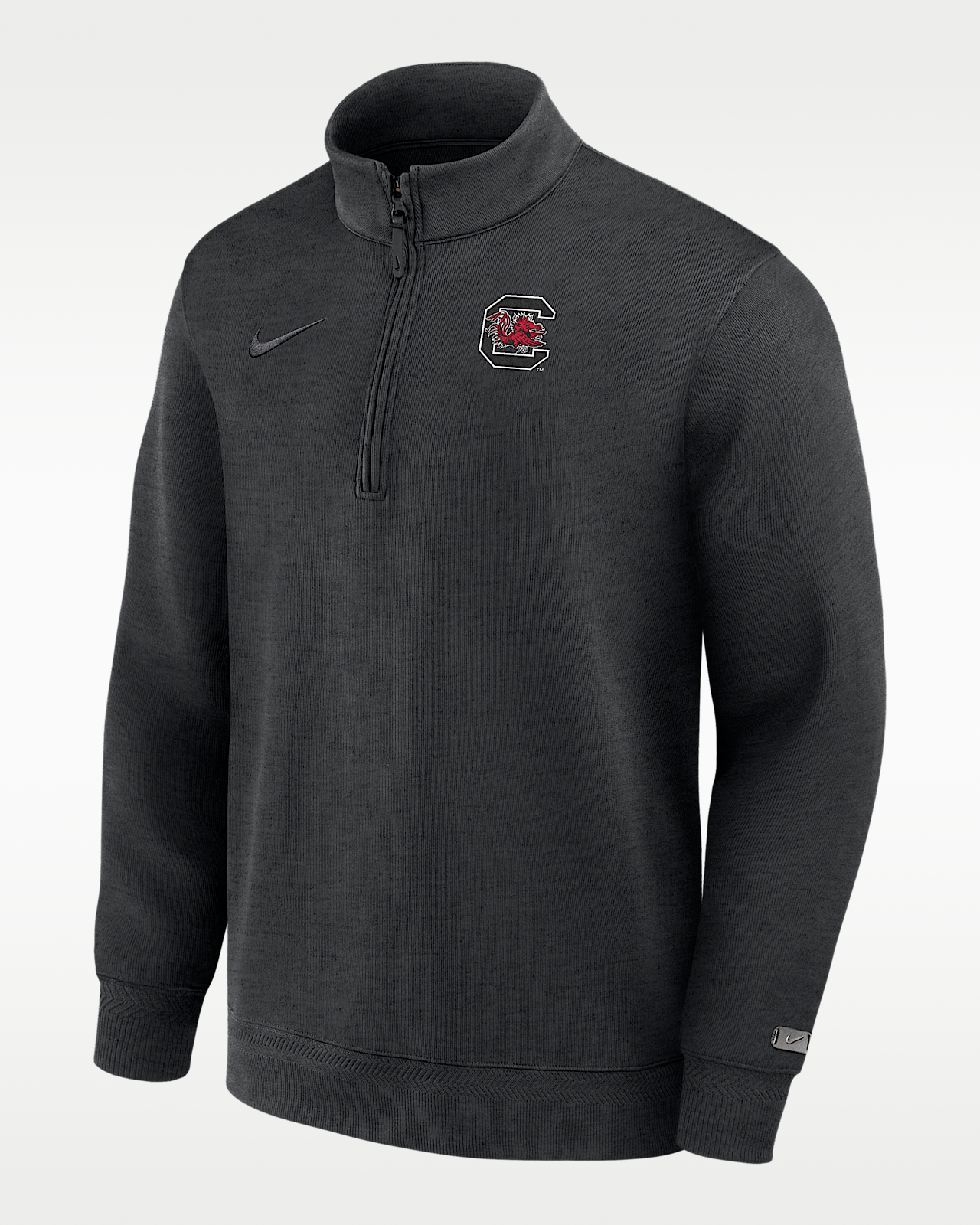 Мужские  South Carolina Coaches Nike Dri-FIT College Long-Sleeve 1/2-Zip Top