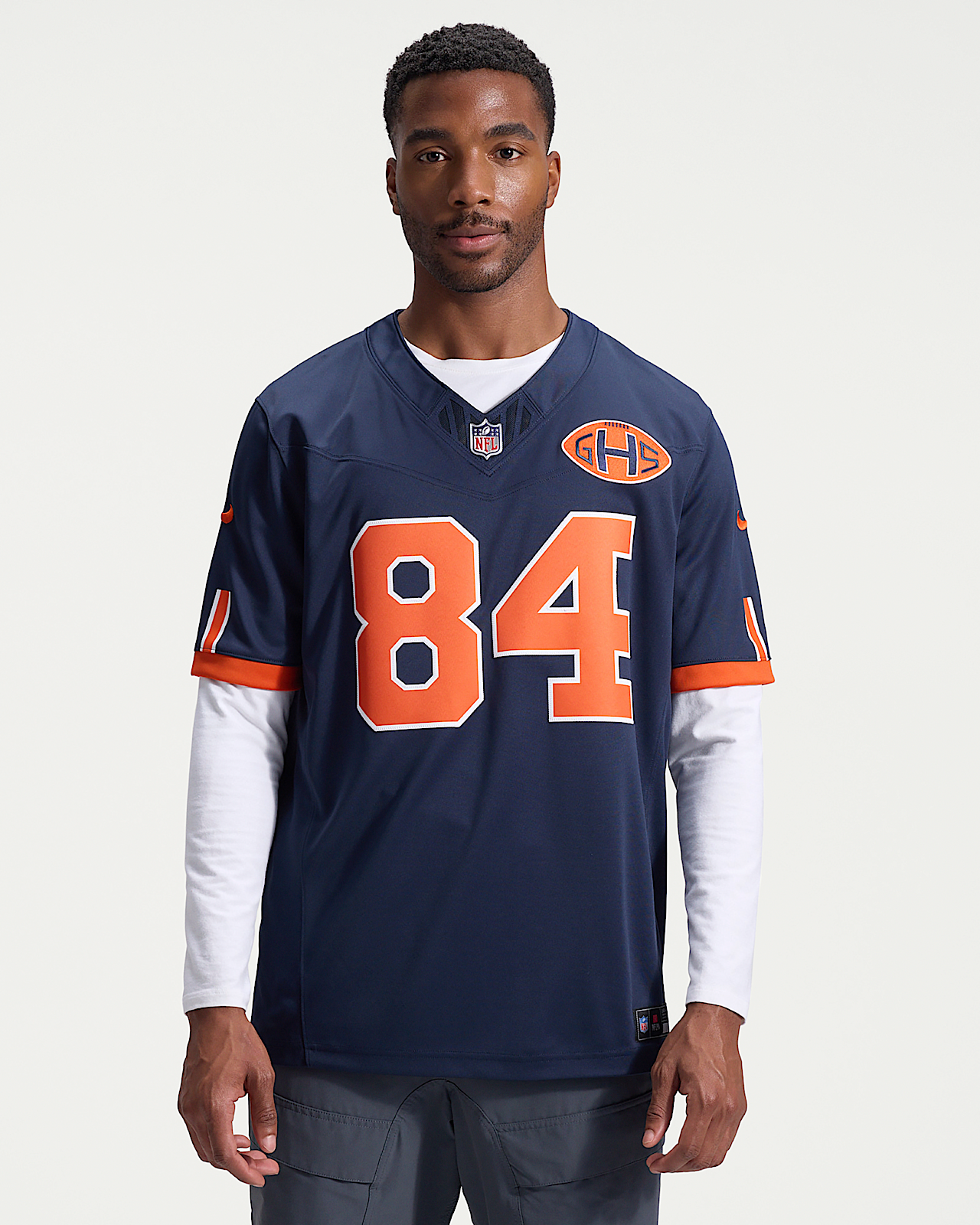Мужские джерси Colston Loveland Chicago Bears Rivalries Collection Nike Dri-FIT NFL Limited Jersey