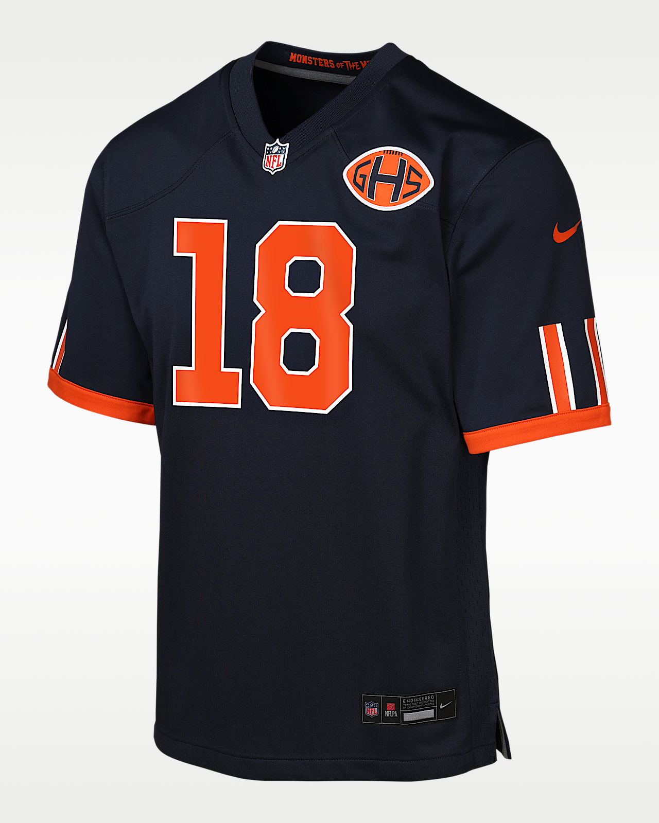 Детские джерси Caleb Williams Chicago Bears Rivalries Collection Big Kids' Nike NFL Game Jersey