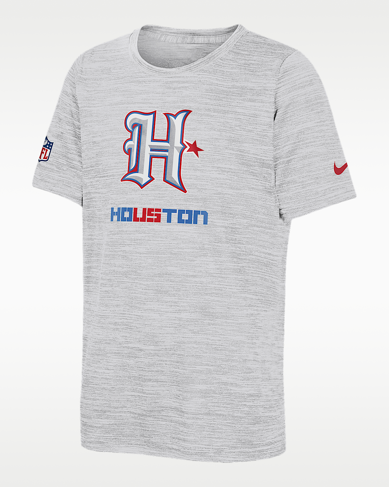 Детская футболка Houston Texans Rivalries Collection Sideline Velocity Big Kids' Nike Dri-FIT NFL