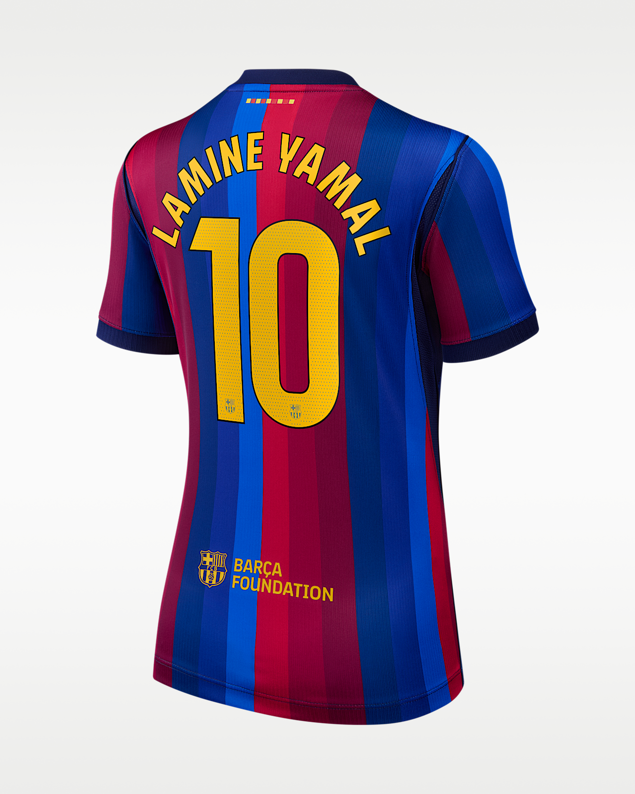 Женские джерси Lamine Yamal FC Barcelona 2026/27 Stadium Home Nike Dri-FIT Soccer Jersey